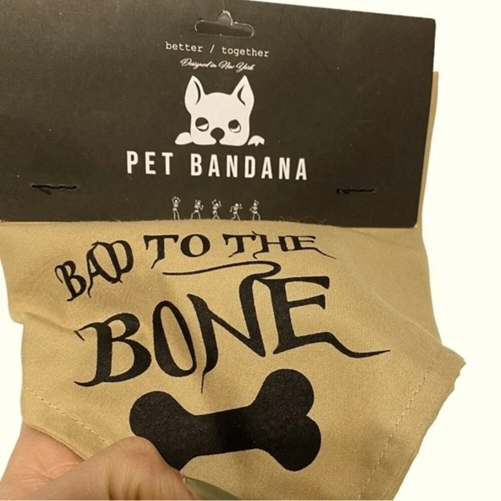 Better Together “Bad To The Bone” Dog Bandana